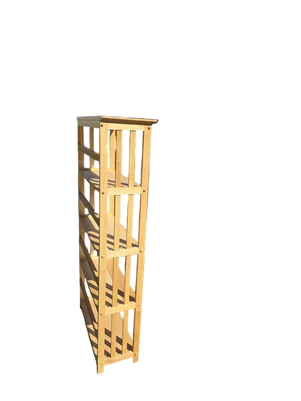 Mission Pine Wood Bookcase
