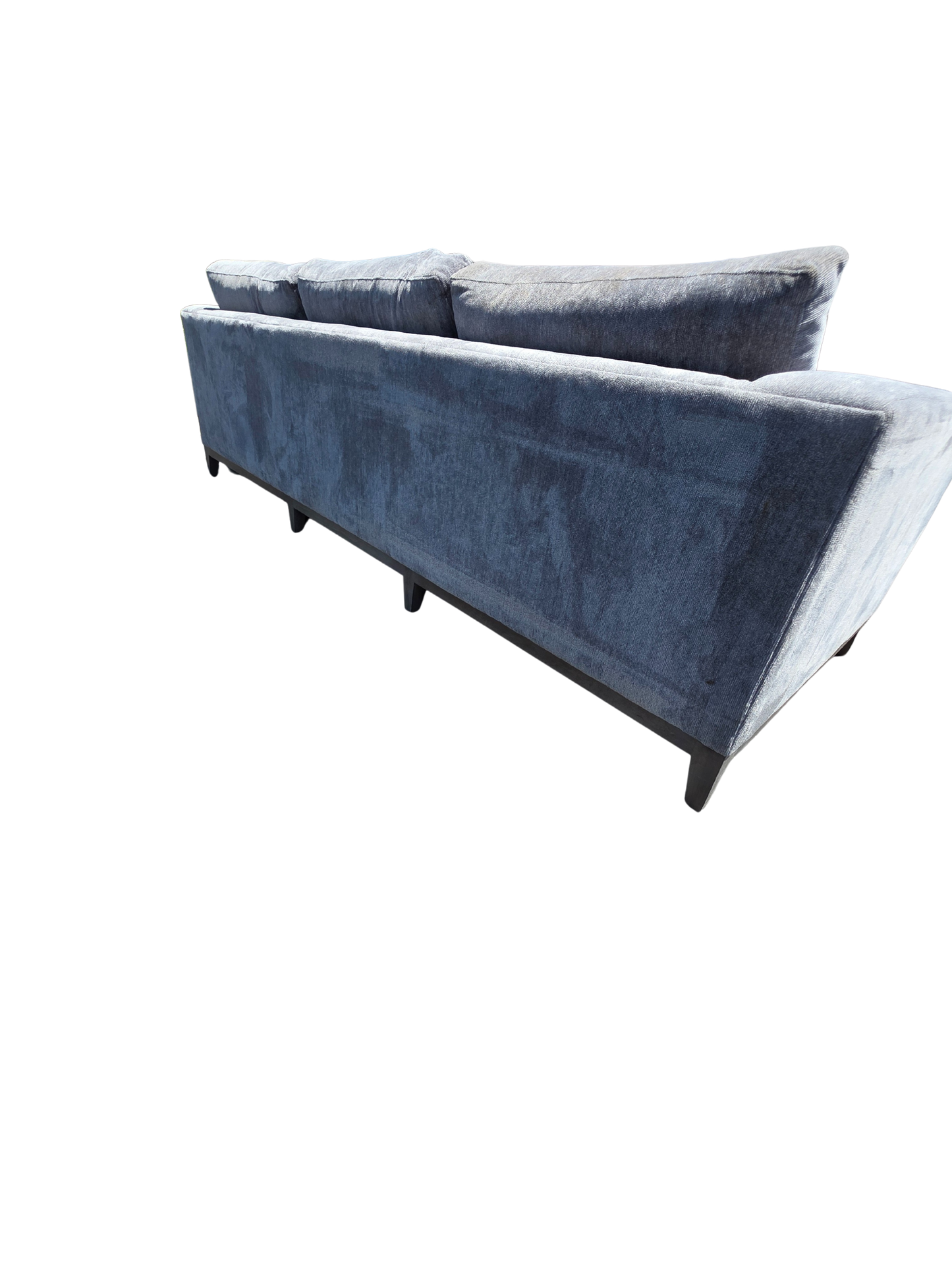 Gray Bernhardt Couch With Down Pillows