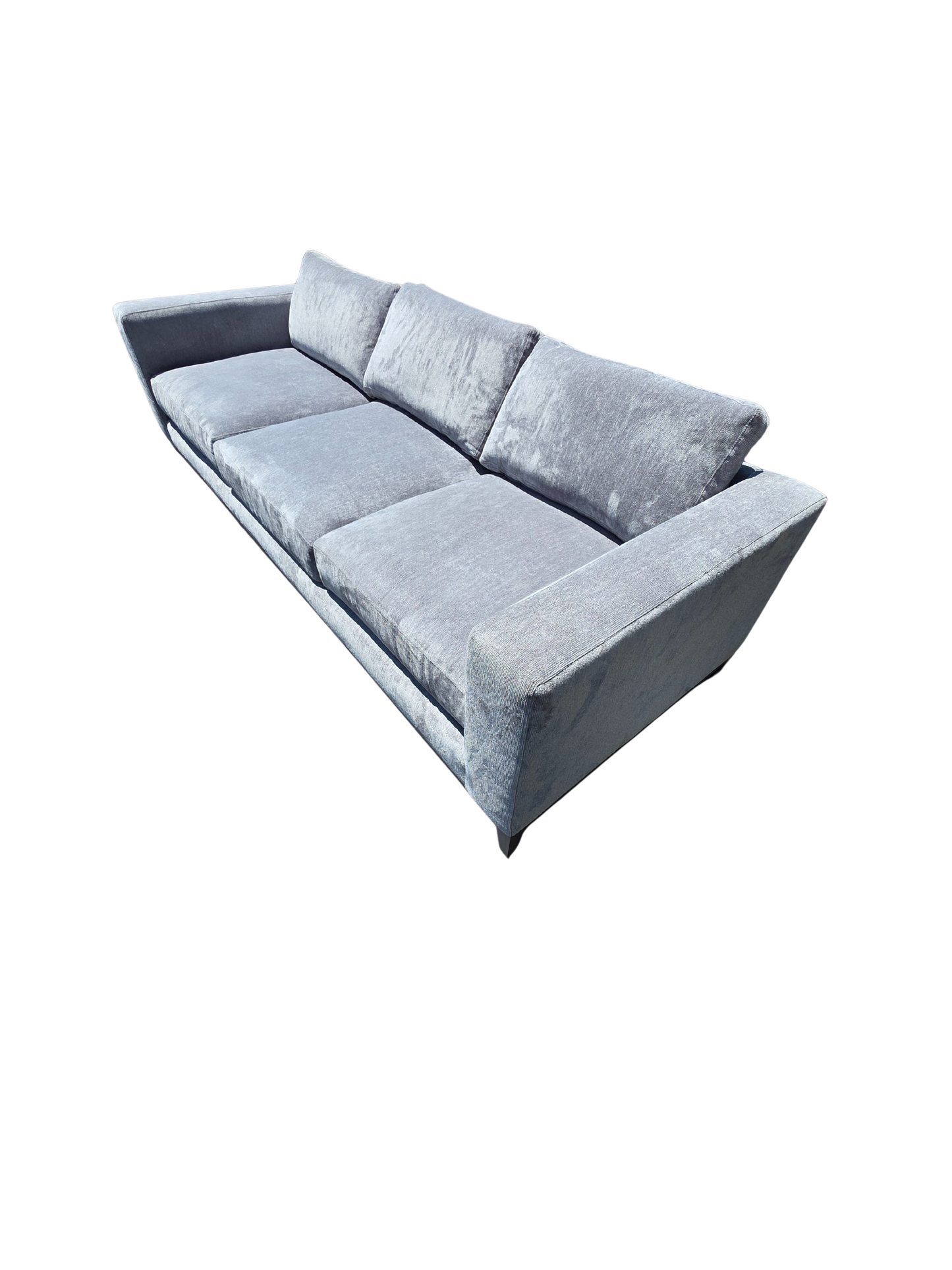 Gray Bernhardt Couch With Down Pillows