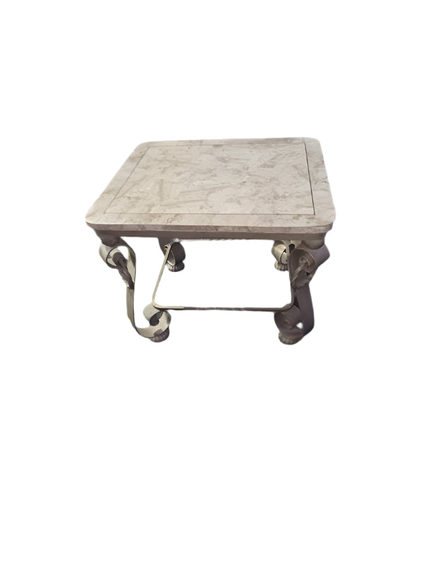Marble Top Side Table