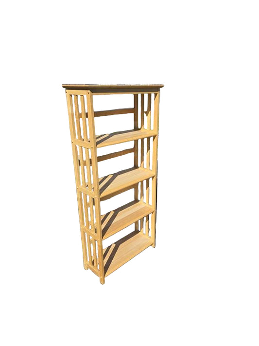 Mission Pine Wood Bookcase