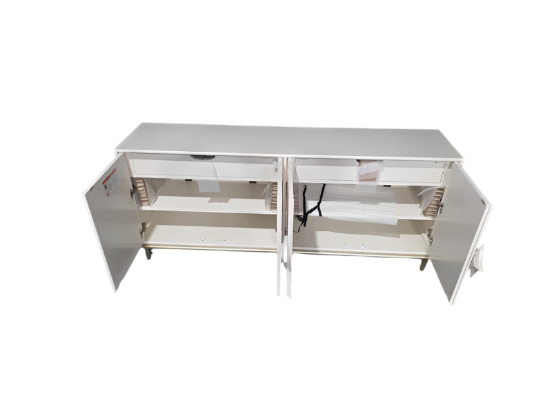Brand New Hooker Furniture Capiz Shell 4-Door Entertainment Media Console