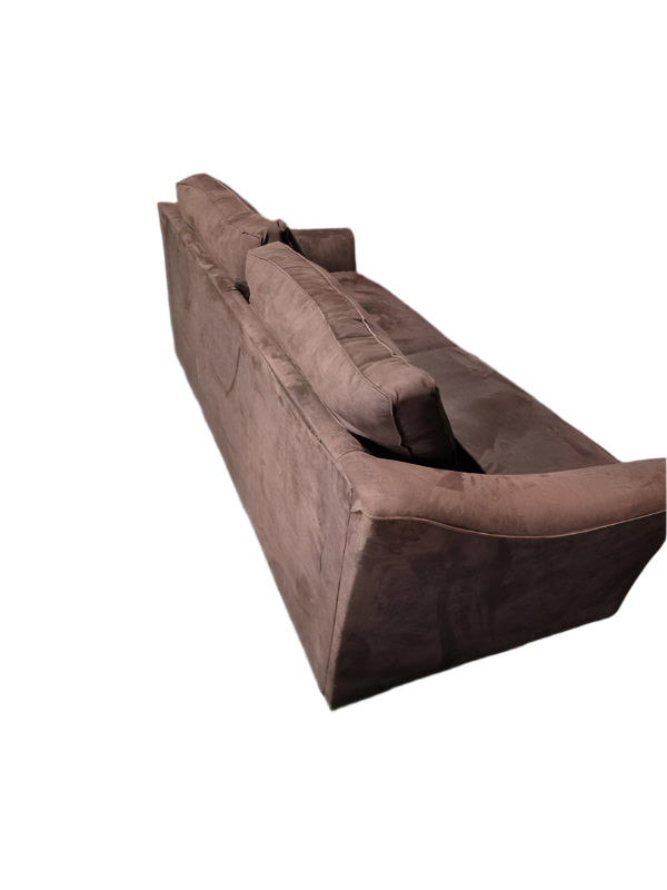 Brown Microfiber Couch