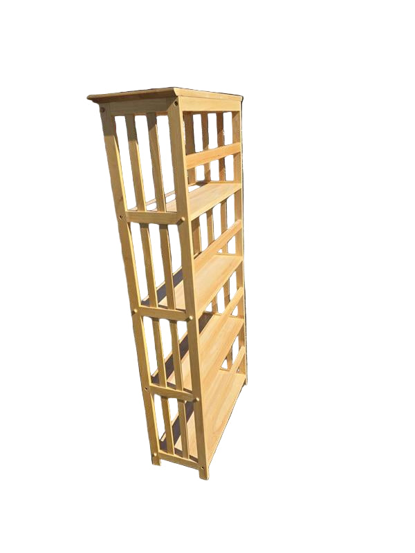 Mission Pine Wood Bookcase