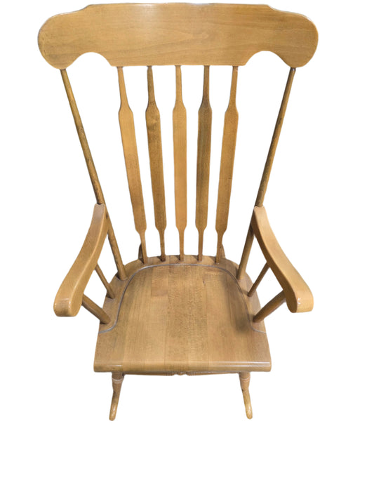 Light Wood Rocking Chair