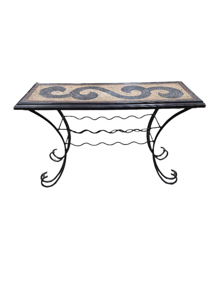 Pier One Mosaic Wine Rack Table
