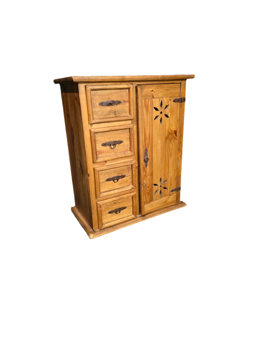 Tall Oak Dresser