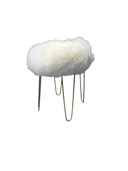 Faux Fur Hairpin Chair