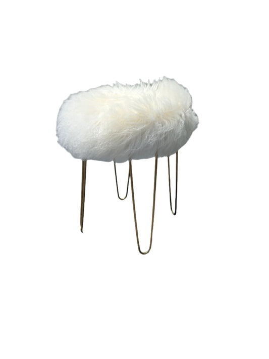 Faux Fur Hairpin Chair