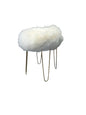 Faux Fur Hairpin Chair