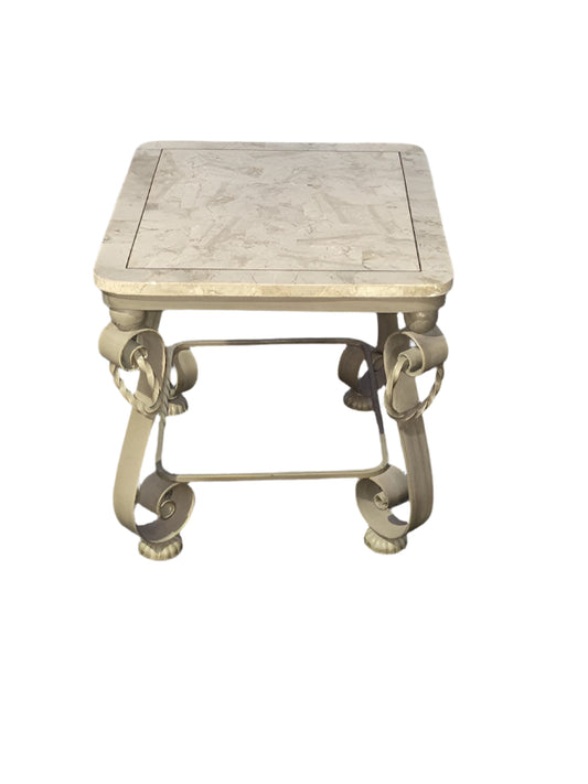 Marble Top Side Table