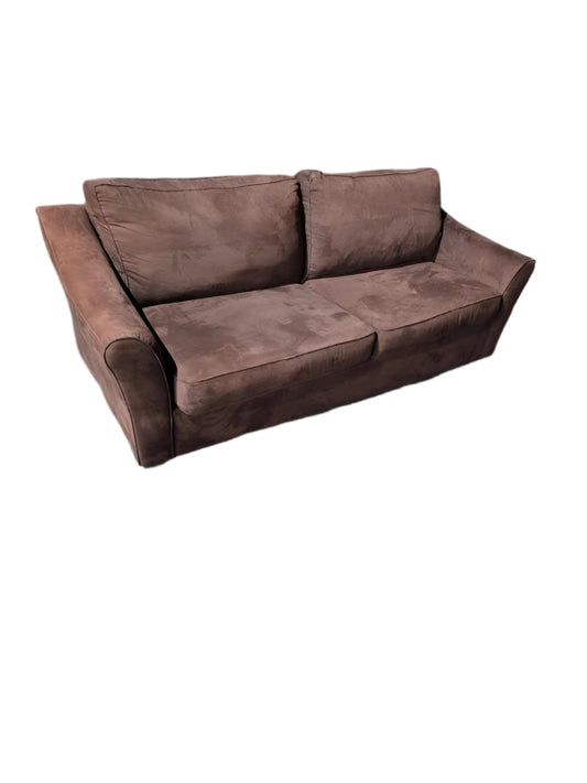 Brown Microfiber Couch