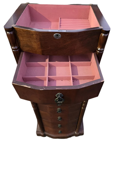 Tall Jewelry Chest