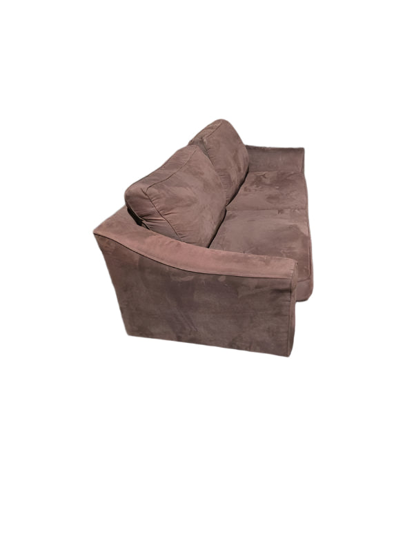 Brown Microfiber Couch