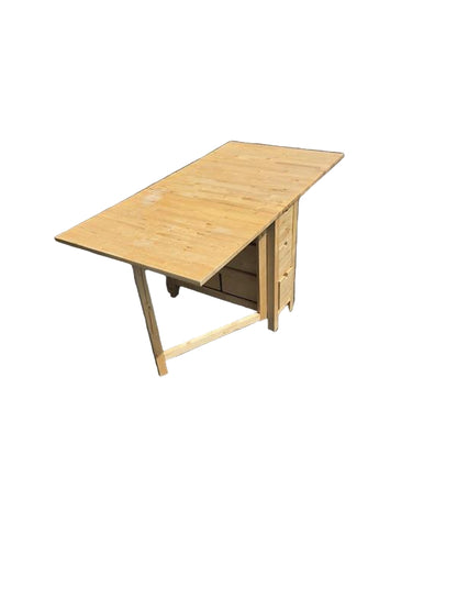 IKEA Norden Gateleg Table With 6 Drawers