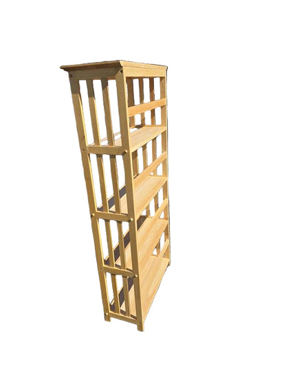 Mission Pine Wood Bookcase