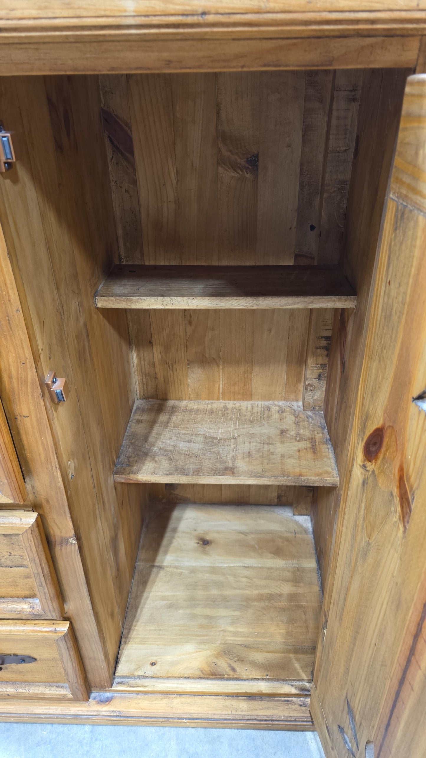 Tall Oak Dresser