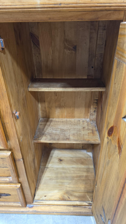 Tall Oak Dresser